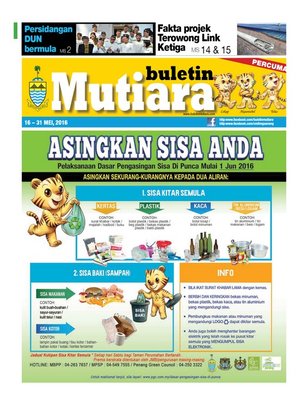 cover image of Buletin Mutiara 16-31 May 2016